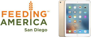 FeedingAmerica San Diego Raffle prize - iPad
